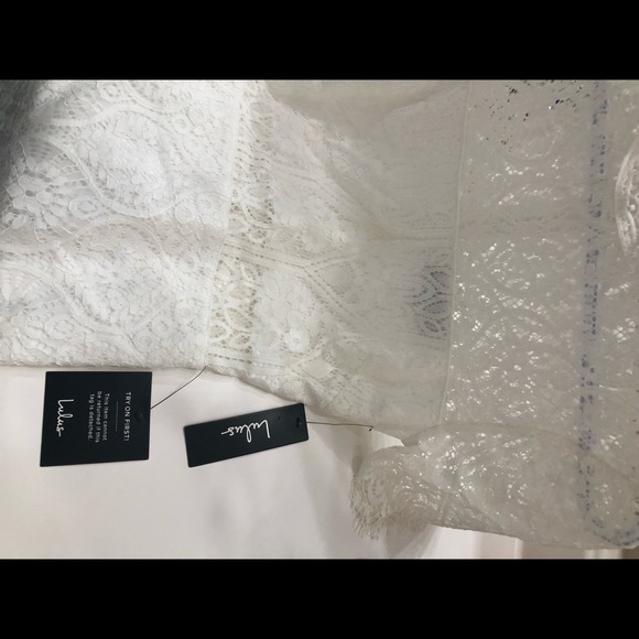 White lace dress - Picture 3 of 6